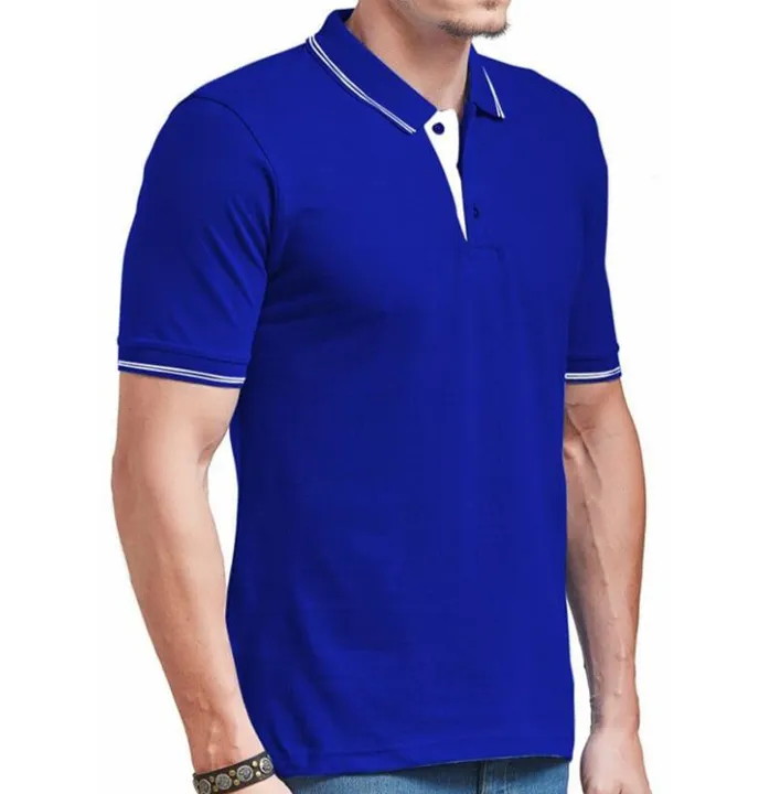 Navy Polo T-Shirt
