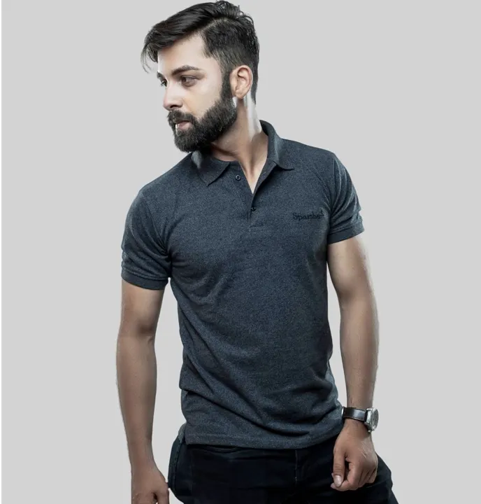 Black Polo T-Shirt